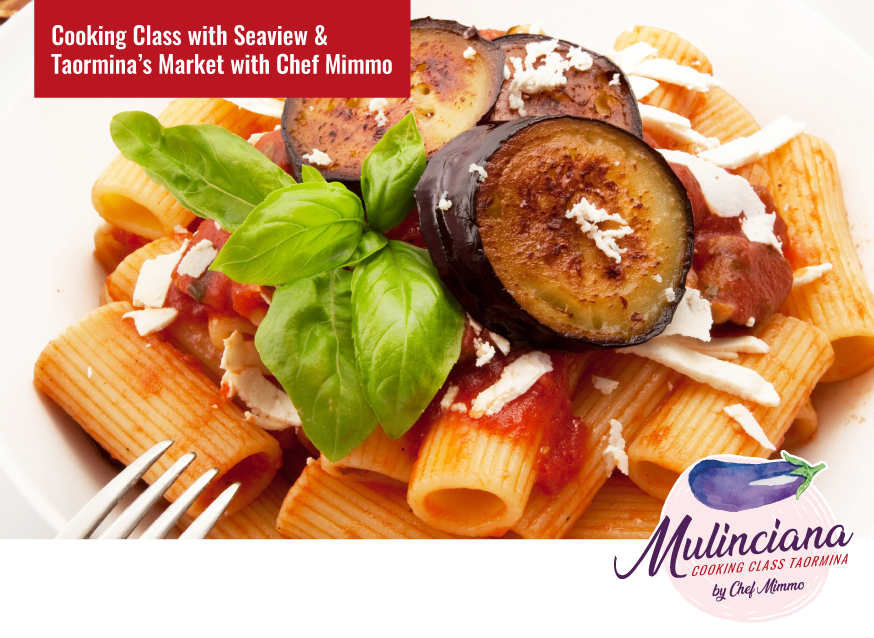 Cooking Class with Seaview & Taormina's Market with Chef Mimmo